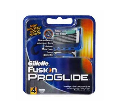 Gillette Fusion Proglide Normal 4 Cartridges