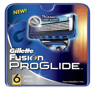 Gillette Fusion Proglide Normal 6 Cartridges