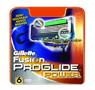 Gillette Fusion Proglide Power 6 cartridges