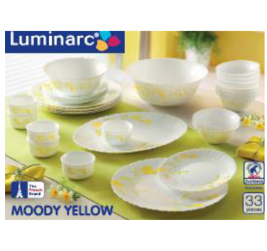 Luminarc Moody Yellow -21 Piece