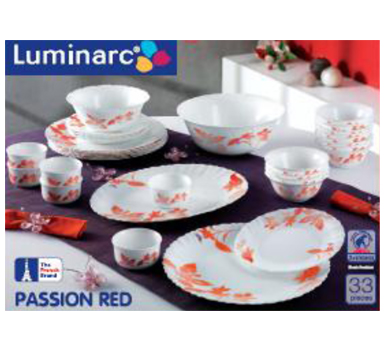 Luminarc Passion Red - 21 Piece
