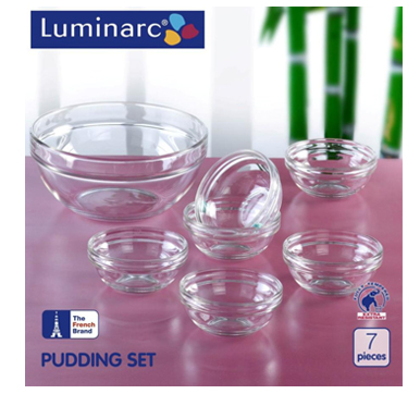 Luminarc Pudding Set