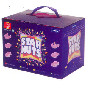 Star Nuts 4 Window Gift Box