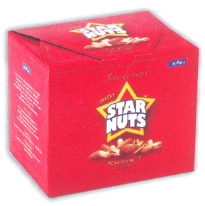 Star Nuts Red Gift Box