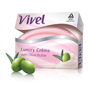 Vivel Luxury Creme soaps with Olive butter