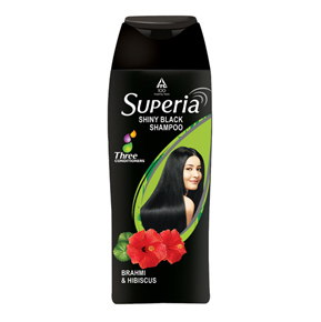 Superia shampoos Shiny Black