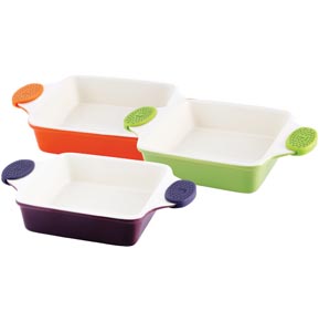 Bergner Square Baking Tray with Silicone Handle