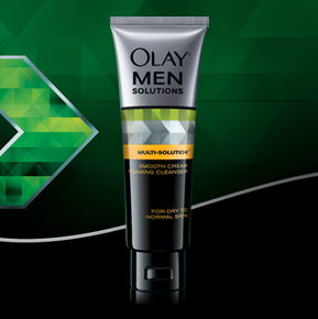 Olay Men Solution Smooth Cream Foaming Cleanser