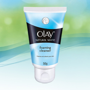Olay Natural White Healthy Fairness Foaming Cleanser