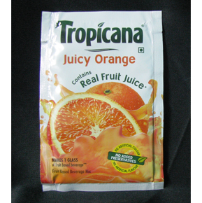 Tropicana Orange Juice Sachet