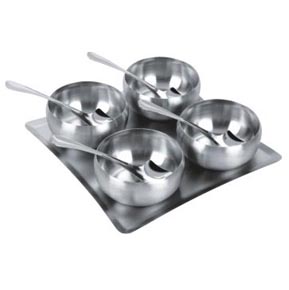 Varun Stainless Steel Pudding Set
